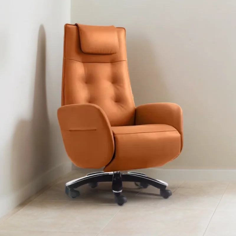 Comfy Rotating Recliner: Advanced Gaming Chair for Home Office and Bedroom.