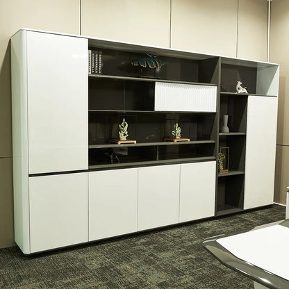Home Fashion Light Luxury Office Furniture Modern Solid Wood Manager Platform