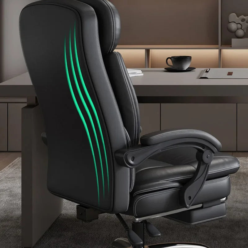 Comfortable Writing Desk and Office Chair – Relaxing Swivel Design