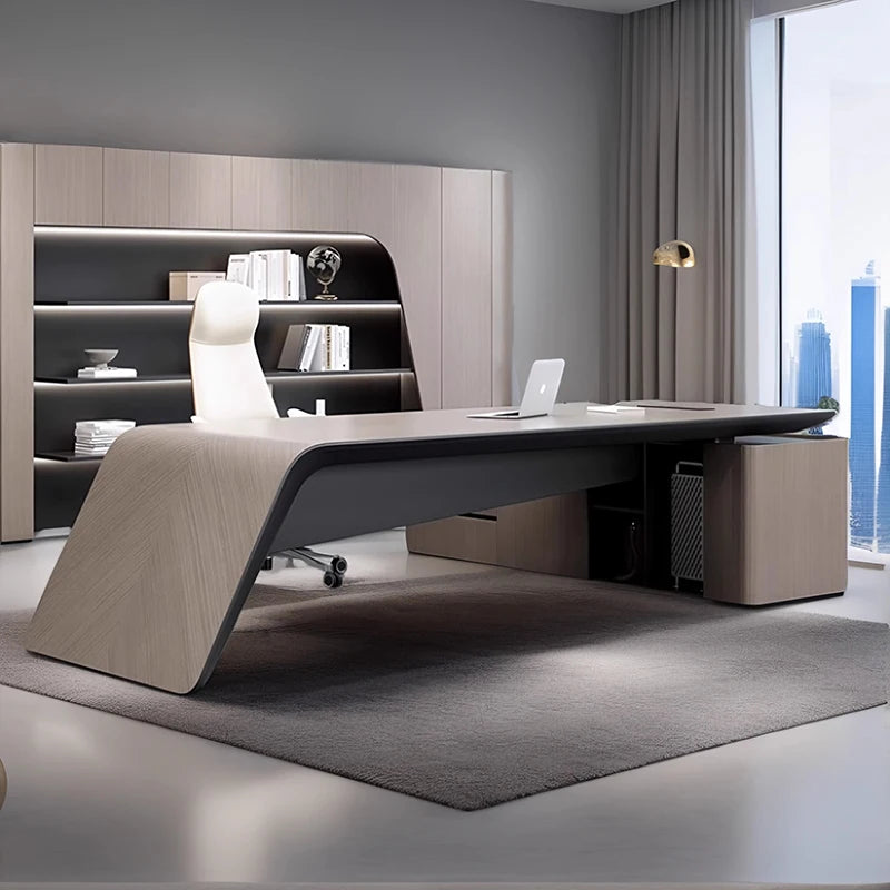 Multifunction Home Furniture Workstation Office Desk Tables Computer Modern Reading Executive Writing Table Tavolino Workshop