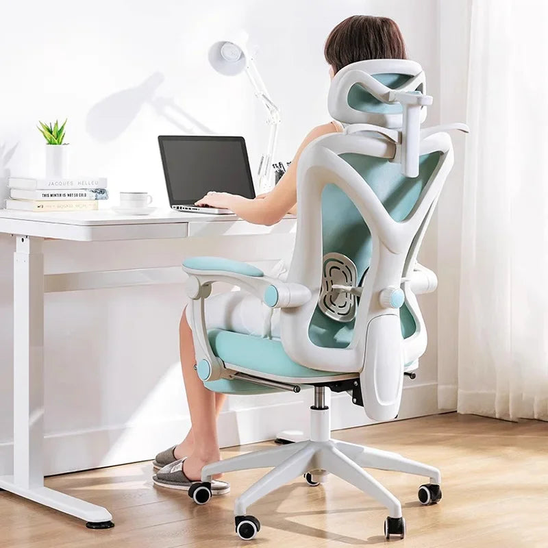 Ergonomic recliner office chair for gaming, executive, or home use