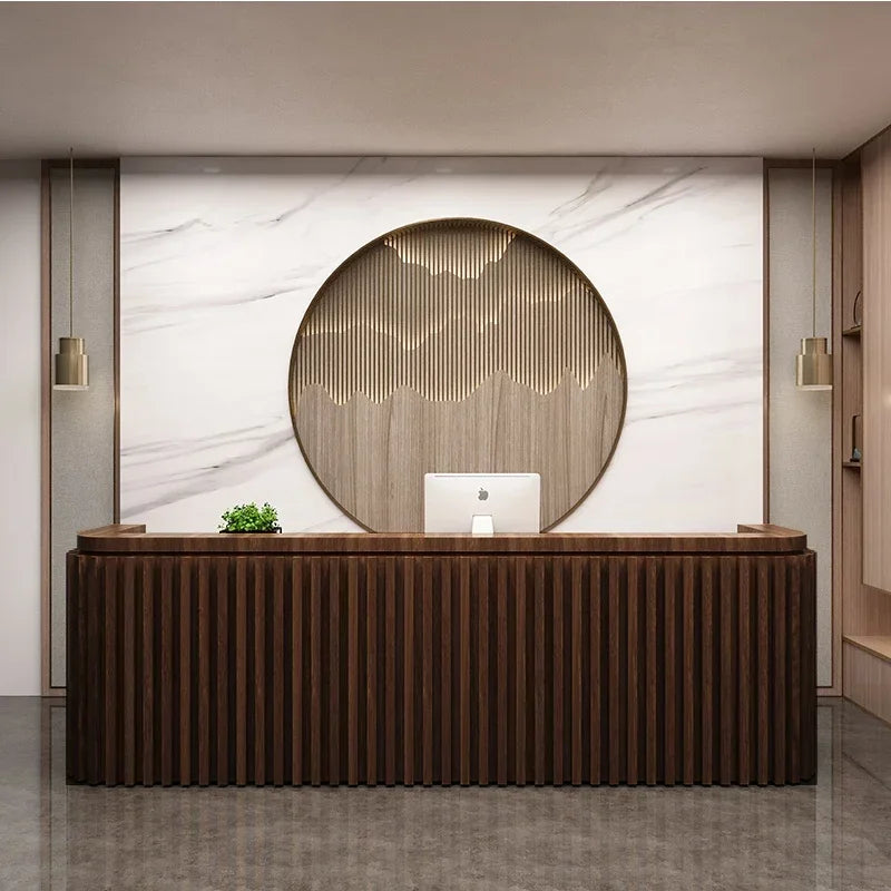 Long Executive Reception Counters and Desks