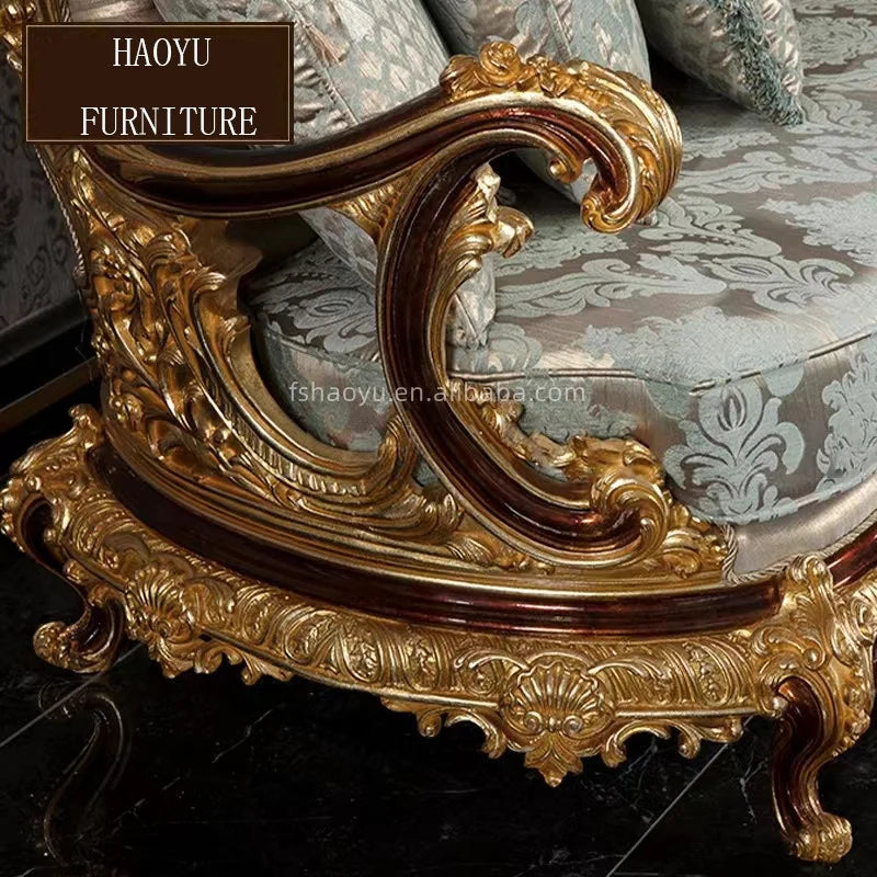 live room furniture royal red genuine leather sofa settee, living  luxury