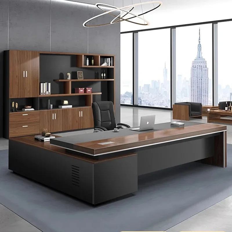 Office Desk Furniture Professional Multifunctional Computer Reading Modern Tables Home Offices Writing Table Desks L Shaped Work