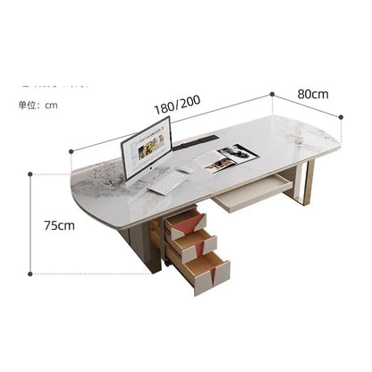 Multifunctional Work Desk Boss Office Table Executive Tables Furniture Room Simple Desks Study Computer Offices Tavolo Writing