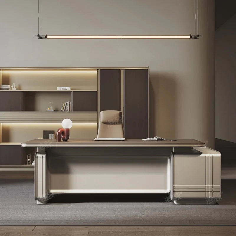 Minimalist Desk Computer Study Table Auxiliary Office Supplies Accessories Multifunction Home Desks Writing Organizer Furniture