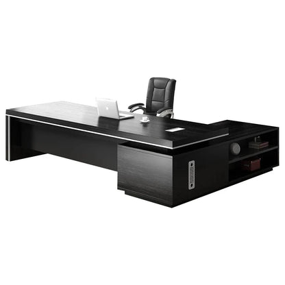 Light Luxury Minimalist L-Shaped Office Desk