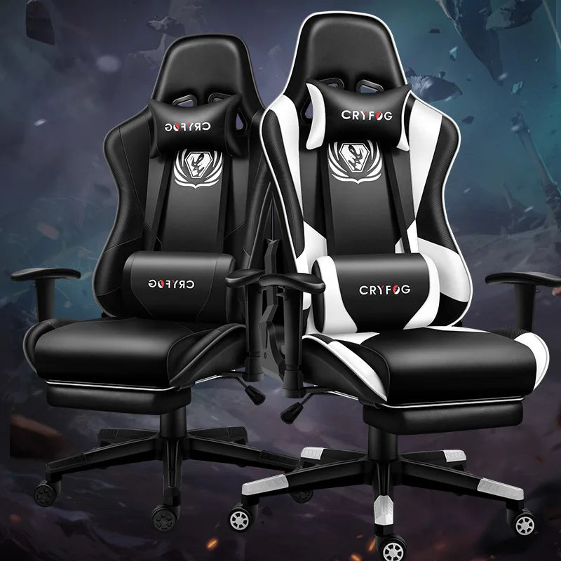 Leather Comfy Gamer backrest chair