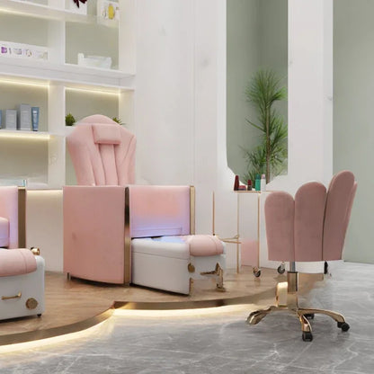 Salon Equipment Furniture Electric Chair Pedicure Stretcher Massage Aesthetics Spa Hairdressing Rotating Medical Bed MZY-009