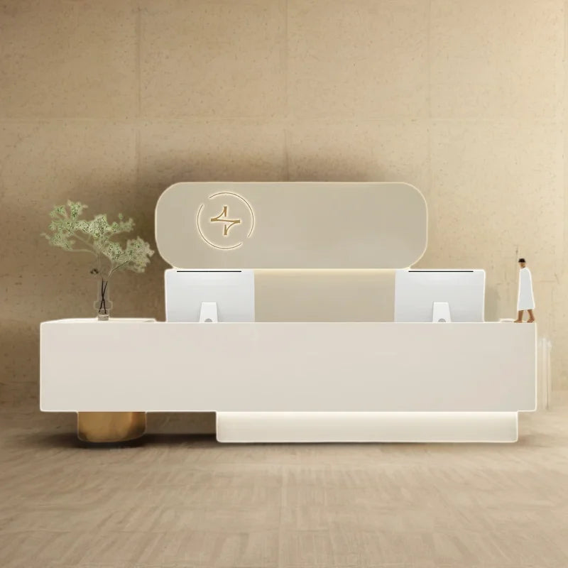 Luxury Reception Counters and Party Tables—Modern Aesthetic Furniture for Beauty Salons