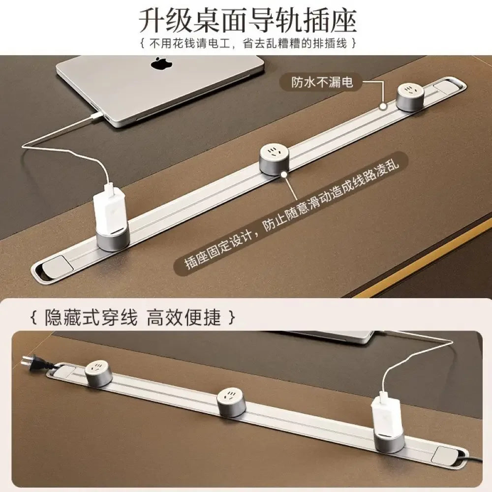 New boss office desk and chair combination simple modern office manager light luxury high-end class desk