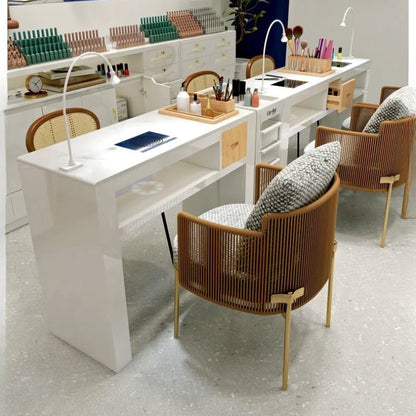Professional Aesthetic Table Set Salon Furniture Manicure Nail Tables Salon Furniture Desk Aesthetics Mesa Beauty Furniture