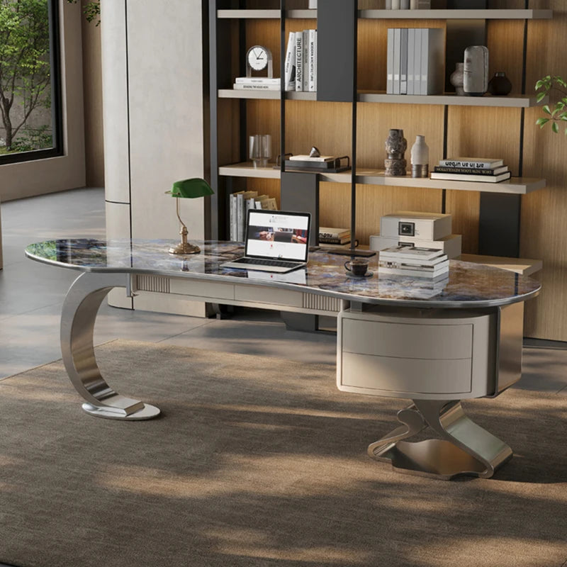 Reception and study desks for corner or office use—ideal for reading, writing, and work.
