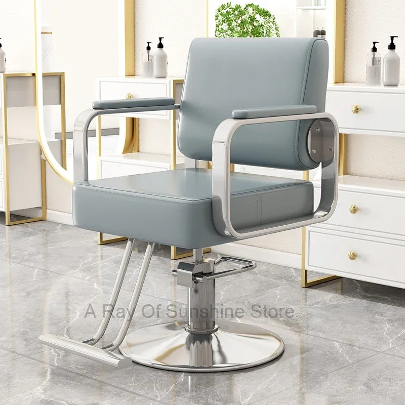 Woman Dressing Barber Chair Luxury Gaming Equipment Recliner Barber Chair Beauty Make Up Silla Barbero House Accessories