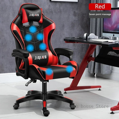 High quality gaming chair RGB light office chair gamer computer chair Ergonomic swivel Massage Recliner New gamer chairs