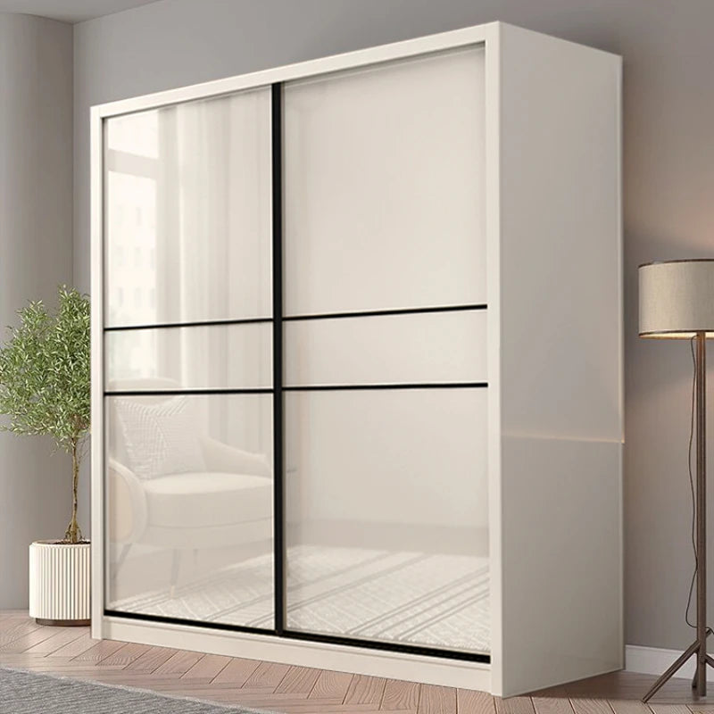 Portable Plastic Wardrobes – Simple and Tall for Apartment, Bedroom, and Living Room