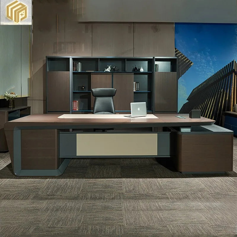 High-end minimalist boss desk