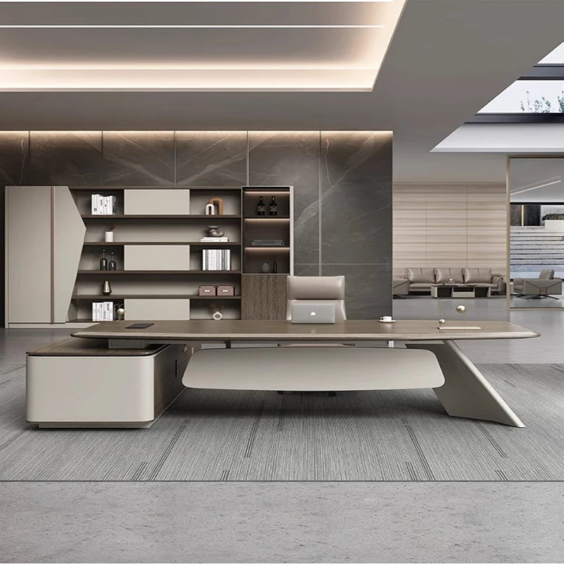 Minimalist Executive  Office  Desk