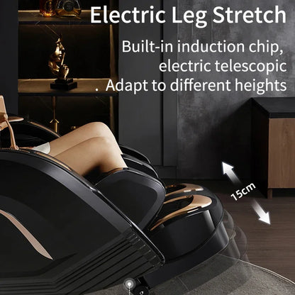 Jinkairui Home Zero Gravity Massage Chair Electric Recline Full Body Intelligent Touch Screen 4D Shiatsu Sofa Supercar Sesign