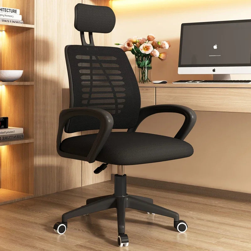 Ergonomic office chair with vintage design. Luxury and comfortable.