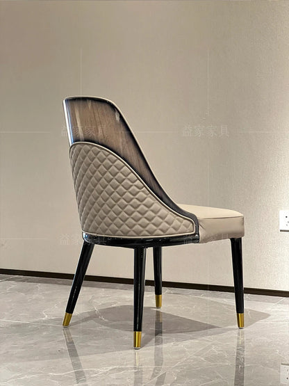 Tree Tumor Piano Paint Dining Table and Chair Combination