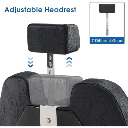 Hydraulic Recline Barber Chair All Purpose Salon Beauty Spa Styling Equipment High quality PVC leather