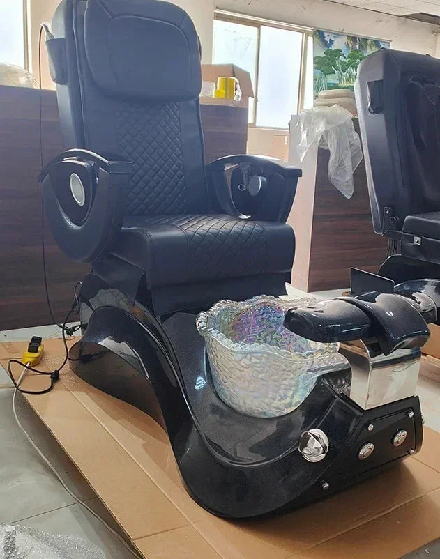 Pedicure Chairs No Plumbing Electric Massage Pedicure Chair With Foot Basin