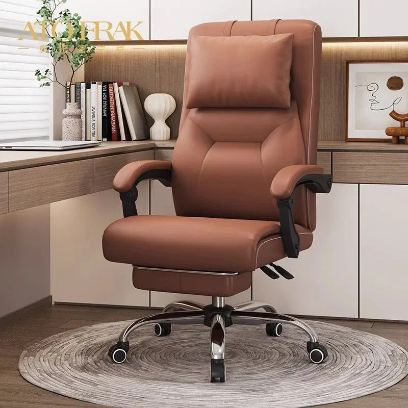 Comfy Office Chair with Wheels
