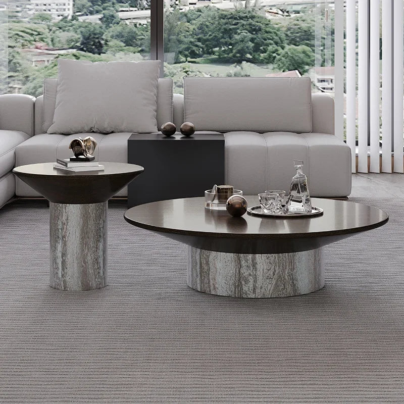 Italian Luxury Coffee Table Nordic Salon Balcony Minimalist Books Side Table Furniture Modern Design Mesa Centro Home Decor