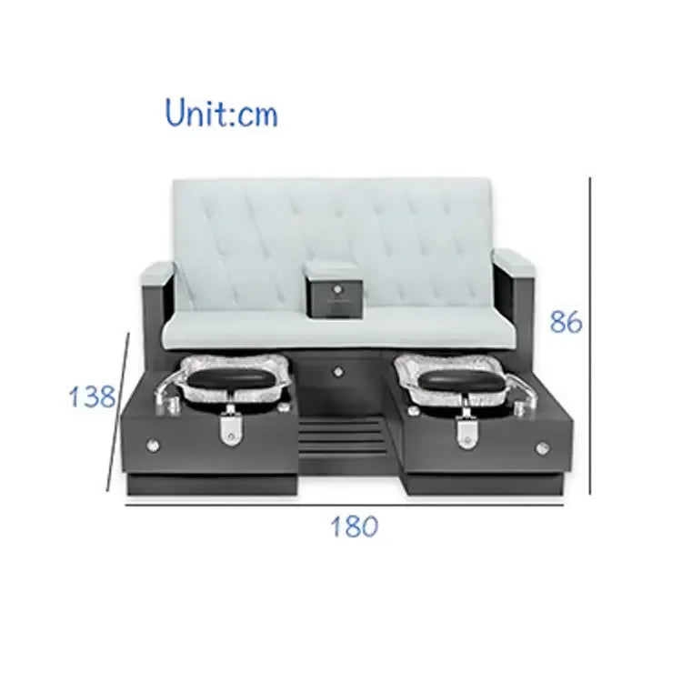 Foot therapy nail chair electric massage beauty shop