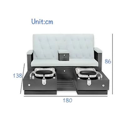 Foot therapy nail chair electric massage beauty shop