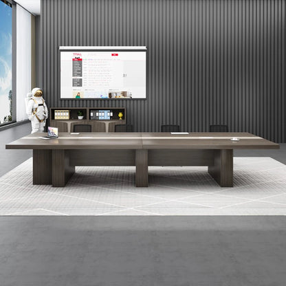 Conference table long table simple modern  room rectangular strip desk negotiation combination