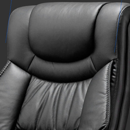 Ergonomic Gaming Office Chair – Leather Study Recliner with Cushion and Massage