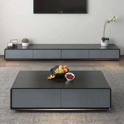 European Design Tv Stand High Home Detals Floor Drawer Retro Tv Table Stand Floor Mobile Tv Soggiorno Living Room Furniture