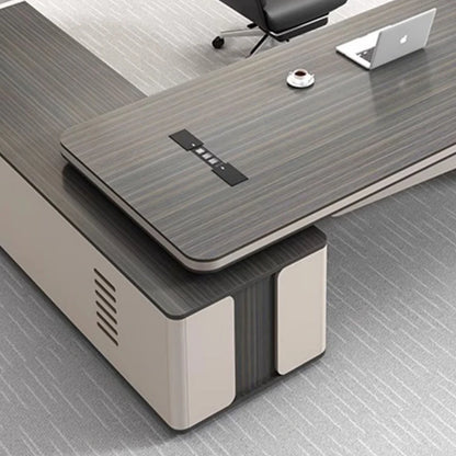 Modern Executive  L-Shaped Office Desk