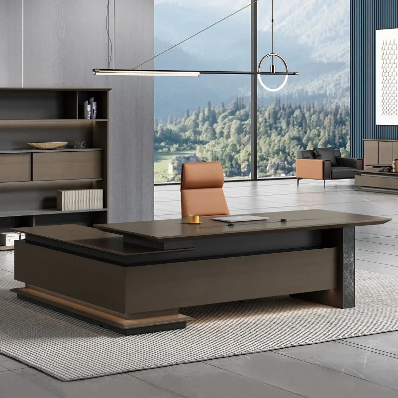 Office Desk Furniture Room Desks to Study Workstation Professional Computer Reading Table Bedroom Corner Midi Tavolino
Cheap