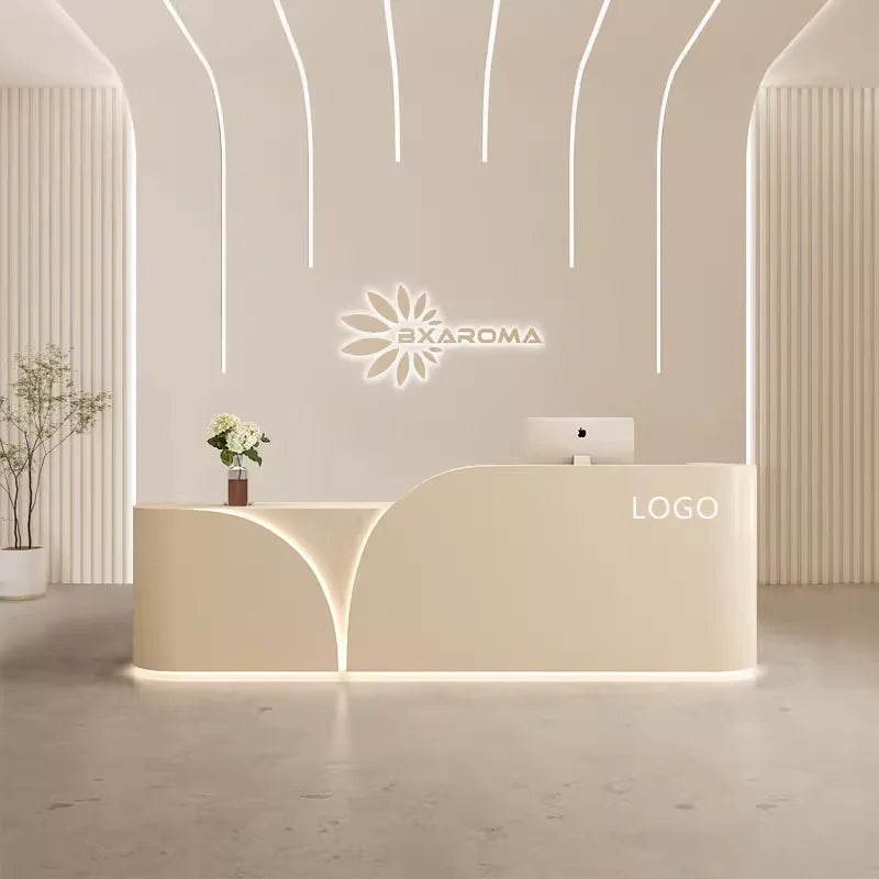 Luxury Reception Desk and Table—Modern Executive Furniture