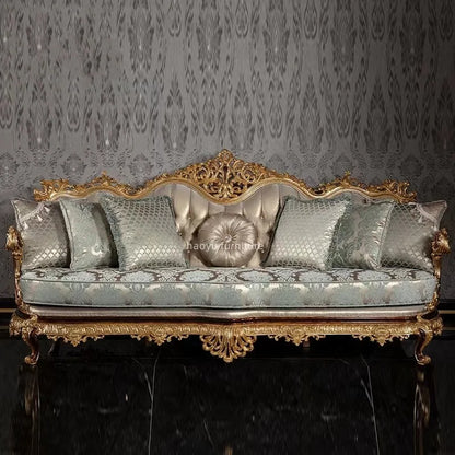 live room furniture royal red genuine leather sofa settee, living  luxury
