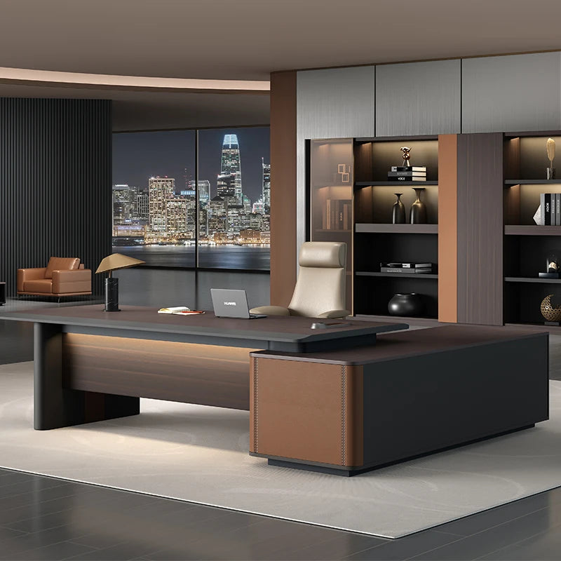 Reading Desk Computer Office Furniture Offices Room Workshop Table Home Multifunction L Shaped Tisch Workstation Desks Offer