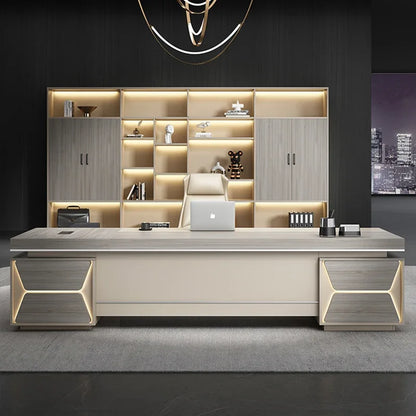 Desktop Desk Office Desks Computer Offices Accessories Professional Study Table Automatic Bedroom Executive Seating Furniture