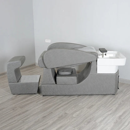 New Collection Shampoo Chair Washing Hair Women Stylist Hairwash Bed Water Therapy Silla Para Lavar Cabello Salon Furniture