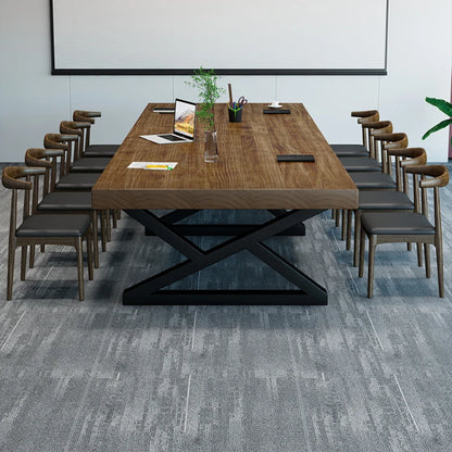 Modern Wooden Conference Table