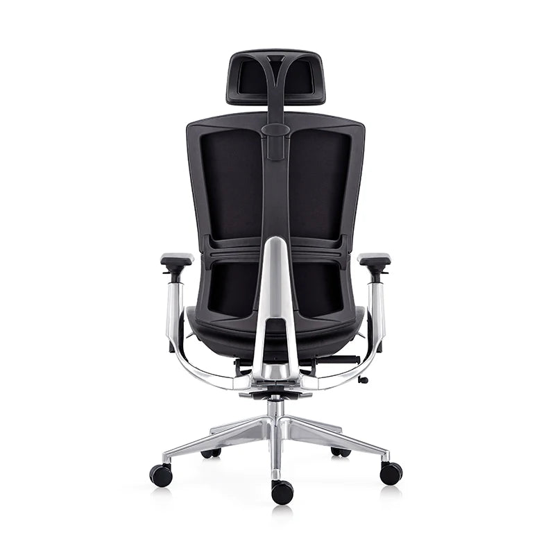 high end leather computer work chair commercial revolving guest furniture revolving pu leather office chair home seat