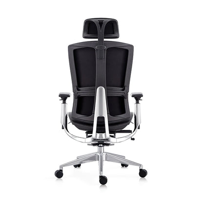 high end leather computer work chair commercial revolving guest furniture revolving pu leather office chair home seat