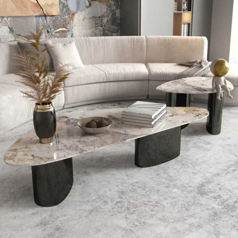 Postmodern center coffee table