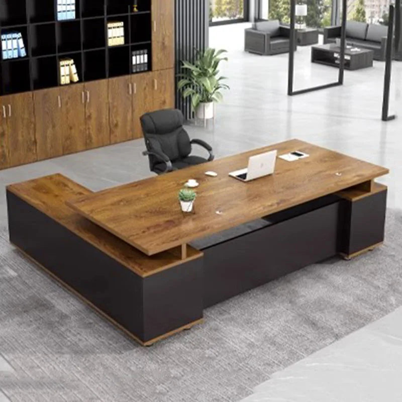 Desktop Desk Computer Room Desks To Study Reception Conference Tables Corner Office Student Multifunction Home Furniture Reading