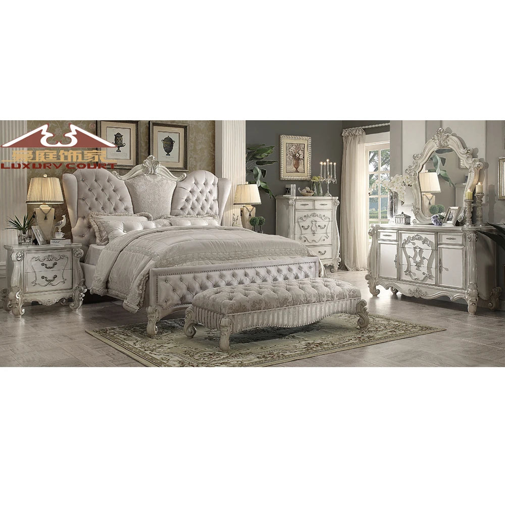 Royal Bedroom Sets King Size Wooden Bedroom Furniture