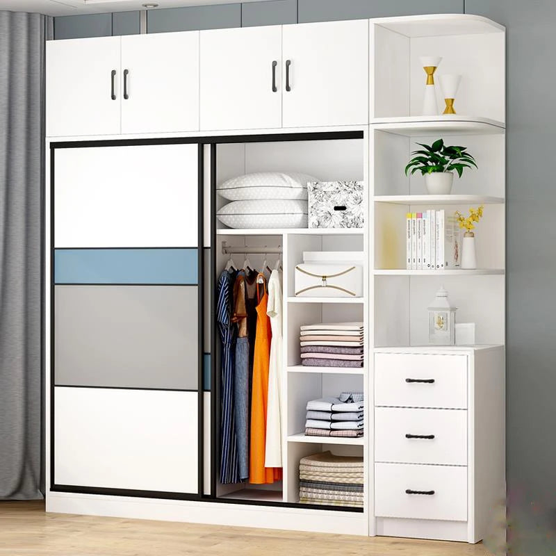 Nordic Drawer Bedroom Wardrobe Storage Layered Clothes Box Closet Wardrobe Cabinet Organizer Schlafzimmer Schrank Furniture