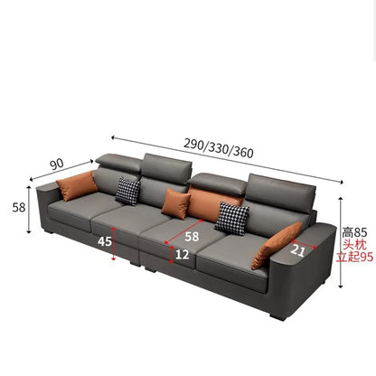 Modern Lazy Sofa Filler Living Room Minimalist Designer Replica Sofa Italian Luxury Puff Divani Da Soggiorno Nordic Furniture