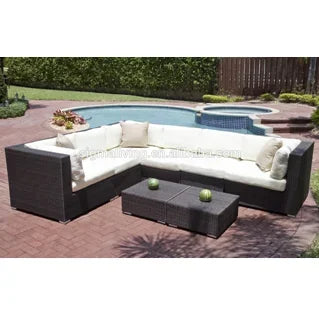 Hot sale outdoor furniture rattan garden patio coffee table and chair set